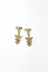 Triangle CZ Cartilage Bugadi