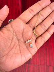 Anti tarnish Charming Crystal Chain