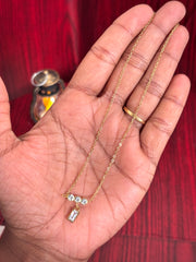 Anti tarnish Charming Crystal Chain