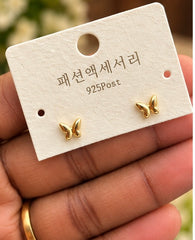 Elegant Butterfly Ear studs - SSB40